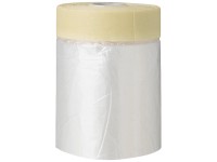 LUX-TOOLS Folie und Malerkrepp 33 m x 550 mm