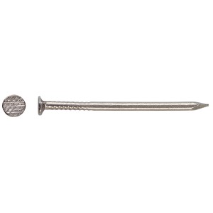 Clou à tête plate LUX, 2x40 mm, brut, 1 kg. Clou pour construction en bois.