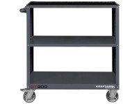 Kraftwerk Werkstattwagen BT900 mit Gummimatte (HxBxT) 100 x 91,9 x 47,4 cm