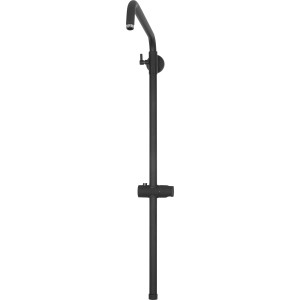 Set doccia a pioggia baliv KBS-23.90, nero opaco. Sistema doccia con soffione e doccetta.