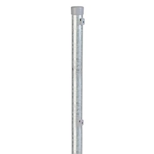 Poteau de clôture galvanisé à chaud (Ø 42 mm) GAH-Alberts pour grillages.