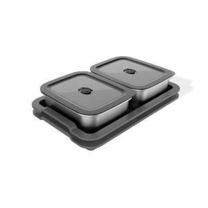Weber Works Serviertablett-Set, 5-teilig, für Seitentisch, Grillutensilien.