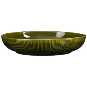Insalatiera verde Mica Decorations Nusa, Ø 27,5 cm, stoviglie per insalate e contorni.