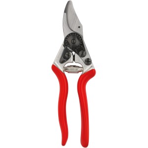 Felco 6 cesoie da giardino: Cesoie per alberi a una mano con manici rossi per tagli precisi.