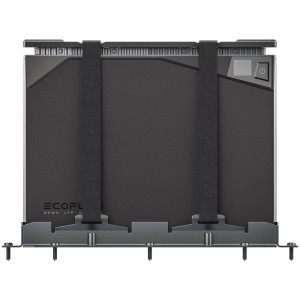 Support de batterie EcoFlow Power Kits pour batterie 2 kWh, fixation sécurisée.