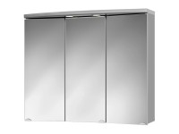 Sieper LED-Spiegelschrank Ancona Alufarben (HxBxT) 69 x 83 x 25 cm