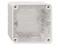 Feller Aufputz-Gehäuse Nevo Weiss Gr. 1 x 1 Feller Aufputz-Gehäuse Nevo Weiss Gr. 1 x 1