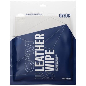 Gyeon Q²M LeatherWipe EVO Mikrofasertücher, 2er-Set für die Autopflege.