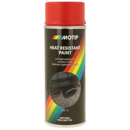 Motip Lack Hitzefest Rot matt 400 ml