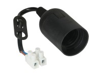 Baupendelfassung E27 Schwarz / 10 Stk.