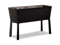 Gartenhochbeet Anthrazit (HxBxT) 75,7 x 114 x 49,3 cm Gartenhochbeet Anthrazit (HxBxT) 75,7 x 114 x 49,3 cm