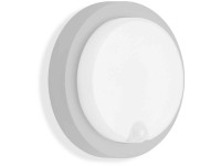 Telefunken LED-Aussenleuchte Dortmund mit Sensor Silber 12 W