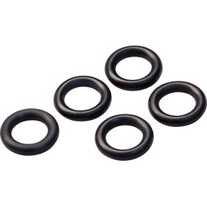 Set di 5 O-ring (7,8x2,5 mm) per testata valvola, guarnizioni in gomma per rubinetti lavabo.