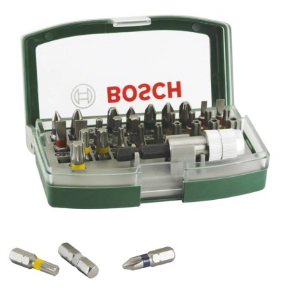 Bosch Set di bit per avvitatura e montaggio 32 pz