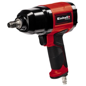 Avvitatore a impulsi pneumatico Einhell TC-PW 340, rosso-nero, per compressori.