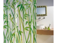 Spirella Textil-Duschvorhang Bambus Green 180 x 180 cm Spirella Textil-Duschvorhang Bambus Green 180 x 180 cm