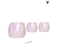 Kolibri Home Übertopf Pearl/Pink Topf Ø 9 cm / Höhe 10 cm / 1 Stk.