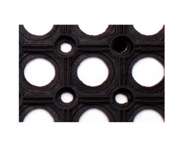 Fußmatte, Gummi, Rusty 60 x 40cm (schwarz) - BAUAKTIV Discount Baumarkt