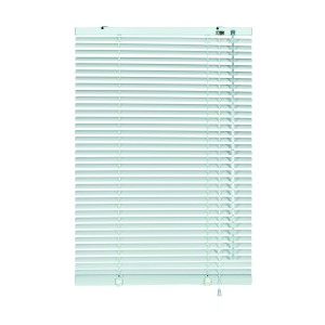 Persiana veneziana in alluminio Gardinia bianca, 80x130 cm, per finestre, protezione solare e controllo della luce.