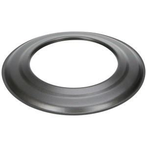 Rosace de conduit de poêle Firefix gris foncé, Ø 150 mm pour cheminées et poêles.