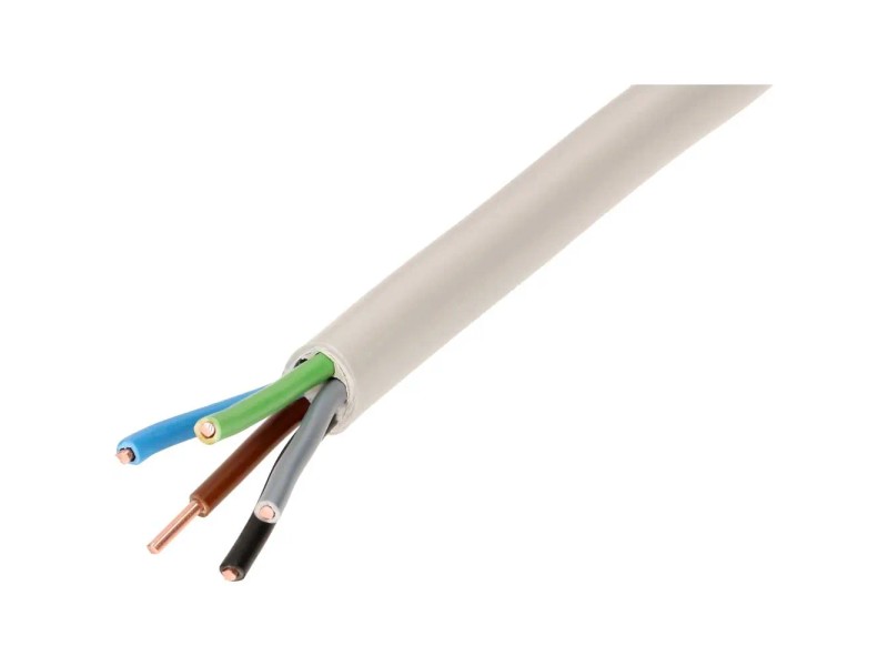 Elektrokabel 2x1 Mm² – 10 Meter Lang, Altgoldfarben, Für Heimwerker & Installation