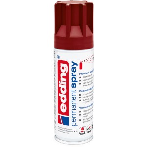 Edding 5200 spray permanente color porpora satinato. Vernice spray per diverse superfici.
