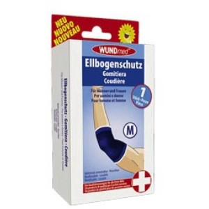 Wundmed Gomitiera, blu, taglia M, per stabilizzare e alleviare il gomito.