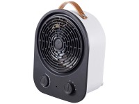 Emerio Termoventilatore Design Bianco / Nero 2'000 W