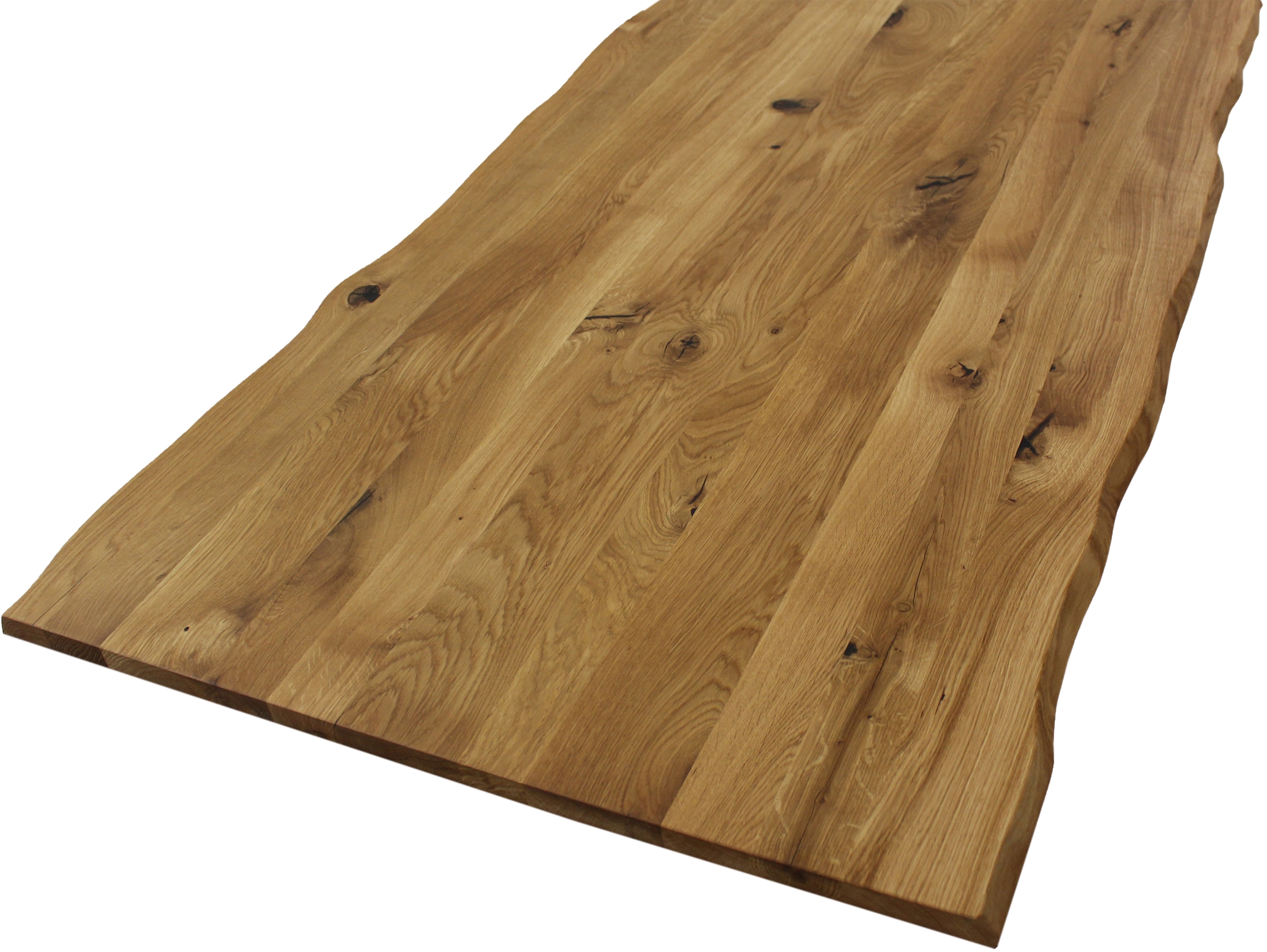 Piano tavolo legno massiccio quercia selvatica oleata (HxLxP) 2,8 x