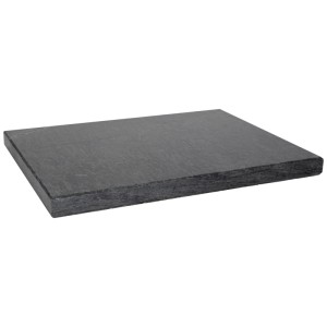 Pierre à griller Nouvel® 29,5x39,5cm, pour grills et fours. Distribution uniforme de la chaleur, évite les flambées.