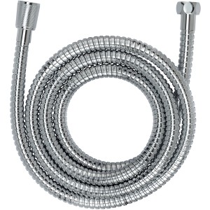 Flexible de douche Wenko, 200 cm, acier inoxydable, flexible et résistant au pliage pour une douche confortable.