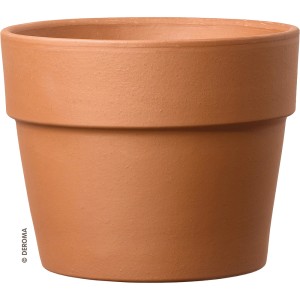 Vaso per piante Deroma Perfetto Cotto, Ø 29 cm, in terracotta, per interni ed esterni.