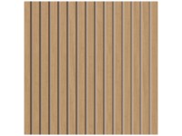 Denpanels Akustikpaneel Eiche Braun MDF Beige Filz