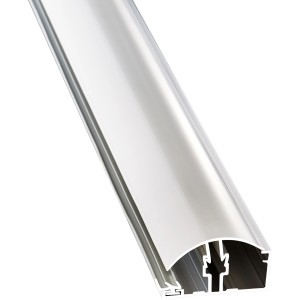 Profilo bordi di serraggio in PVC per coperture in plastica, lunghezza 300 cm.