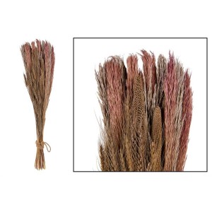 Bouquet di fiori secchi decorativo, altezza 75 cm, per decorazioni eleganti.