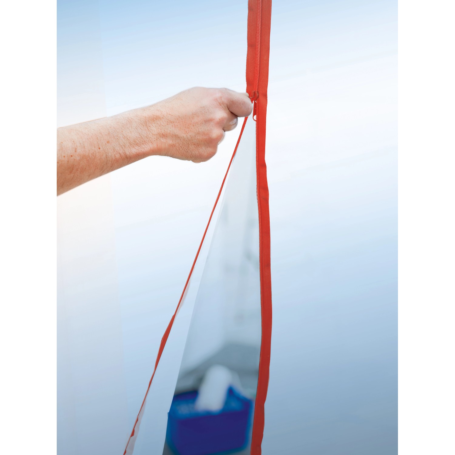 Mivos Porta Antipolvere Con Chiusura Lampo 220 X 120 Cm Con Nastro Adesivo Incluso - Foto 4