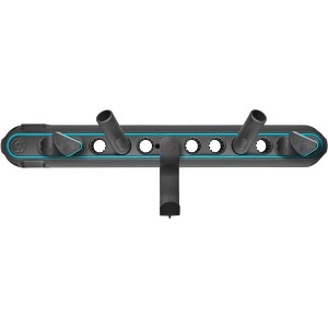 Gardena Combisystem Flex porta attrezzi per riporre gli attrezzi da giardino.