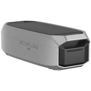 Batterie additionnelle Ecoflow Delta Pro, 4096 Wh, lithium-ion, argent/noir. Extension pour power station.