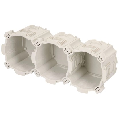 UP-Universaldose 3-fach NIS-Kombi Grau