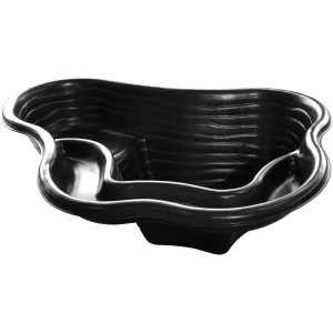Laghetto preformato Ubbink Calmus SI, 145 l, con zone di piantumazione, in plastica PE.