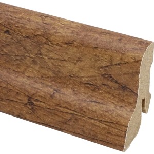 Plinthe Classic Antik, 22x40x2400 mm, avec conduit de câble. Décor bois.