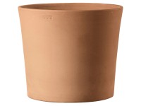 Deroma White Garden Pflanztopf Vaso Cilindrico Terracotta Tonweiss 20 cm