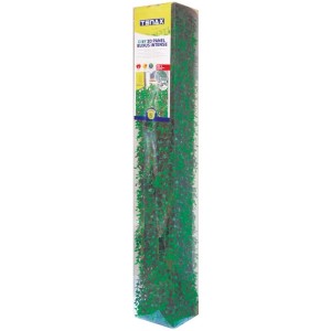 Haie artificielle 3D Buxus emballée, idéale comme brise-vue pour balcon.