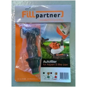 Remplisseur rapide automatique Aspen pour bidons de 5 l, accessoire pour tronçonneuses.