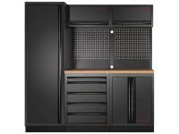 Kraftwerk Mobilio 3er-Komplett-Kombi mit Hochschrank Buche