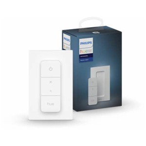 Philips Hue Dimmschalter mit Verpackung. Kabellose Steuerung für Hue Leuchten.