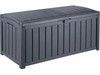 Keter Aufbewahrungsbox Glenwood Anthrazit 390 l