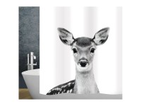 Diaqua® Duschvorhang Bambi Textil 120 x 200 cm