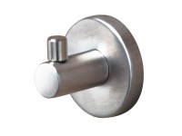 Boston Design-Haken klein Edelstahl gebürstet