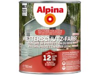 Alpina Pittura anti-intemperie semicoprente Blu roccia DIF 750 ml